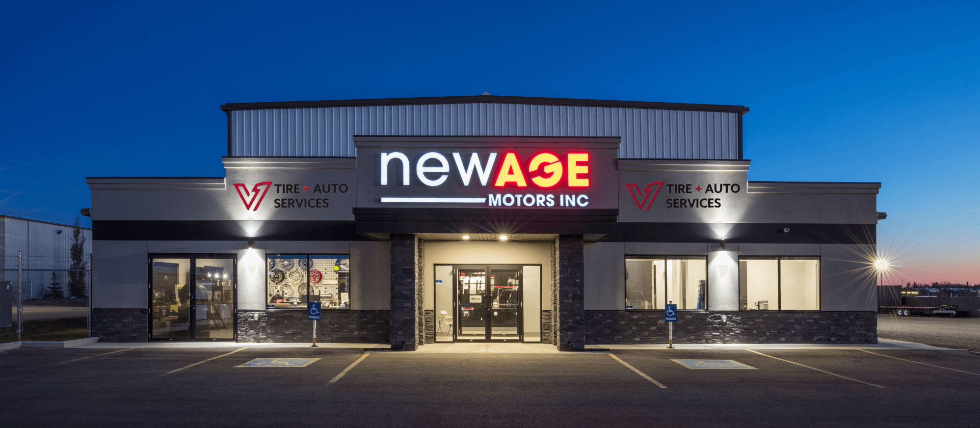 New Age Motors Store Front